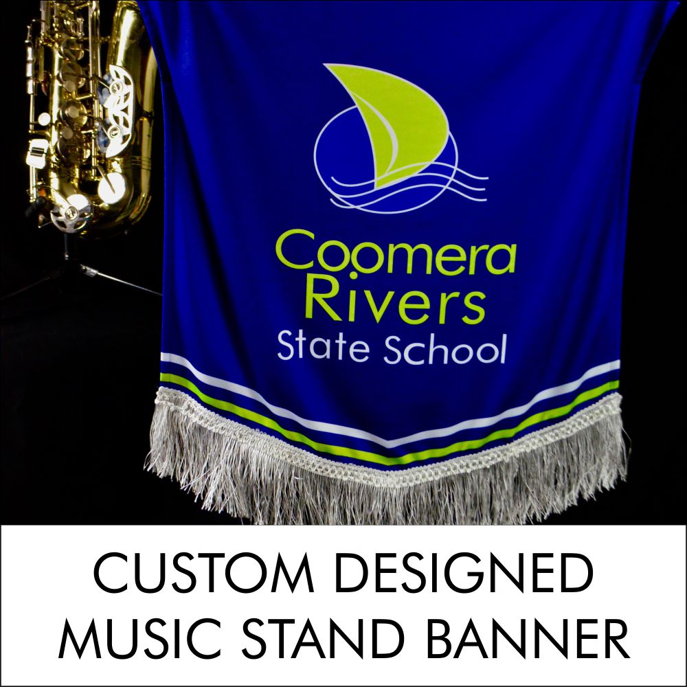 Stellar Custom Designed Music Stand Banner