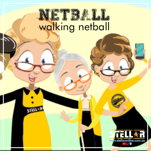 Netball Walking Netball Pan Pacific Masters Gold Coast Stellar Uniforms
