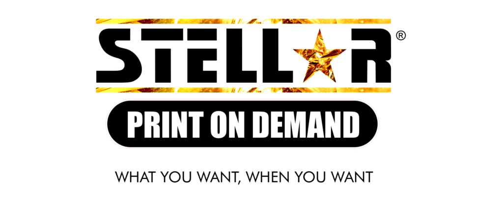 Stellar Print On Demand Products and Apparel created in house what you want when you want