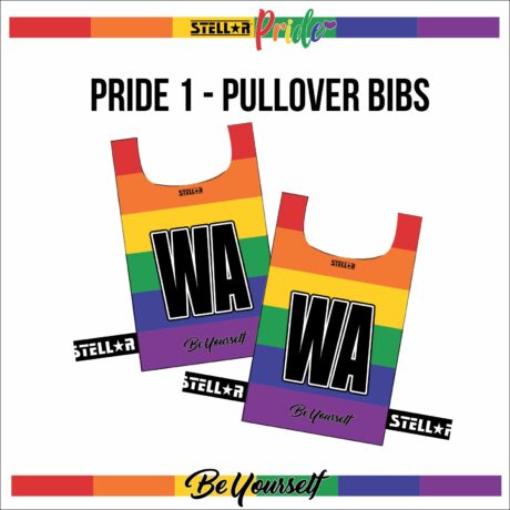 Pride Netball Positional Pullover Bibs Stellar Uniforms