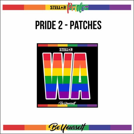 Pride Netball Positional Patches Stellar Uniforms