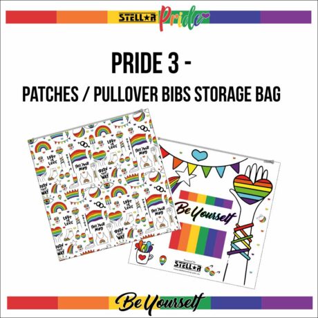 Pride Netball Positional Patches and Pullover Bibs Wash and Storage Bag Stellar Uniforms