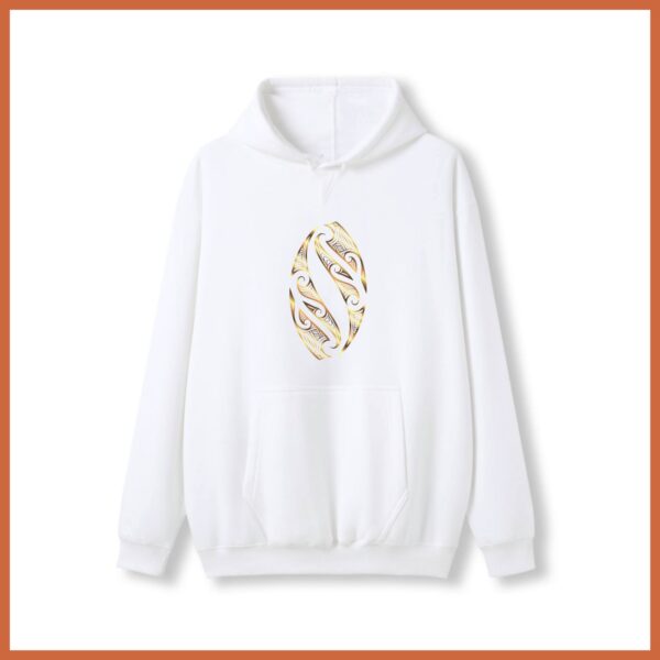 Golden Koru Tribal Design – Symbol of Strength & Unity