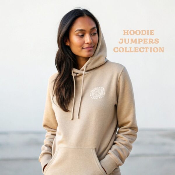 Aroha Katoa Hoodie Jumpers – Māori-Inspired Unisex Fleece Apparel in Colours.